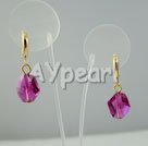 fashion austrian crystal earrings