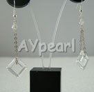 Handmade Austria crystal earrings
