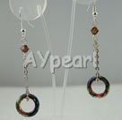 austrian crystal dangle earrings