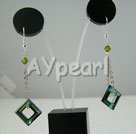 austrian crystal dangle earrings