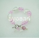 Handmade colored glaze bracelet