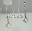 austrian crystal dangle earrings
