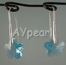 austrian crystal flower earrings