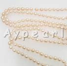 8-9mm perle beaded halskæde