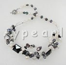 collana di perle di cristallo