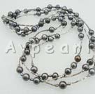 black pearl necklace