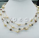 Discount pearl crystal necklace