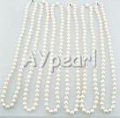 7-8mm pearl necklace(6 pieces)