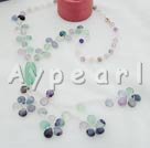 Discount rainbow fluorite necklace