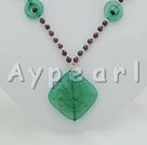 seven colored agate necklace