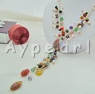 colored gemstone necklace