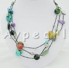 multi pietra collana