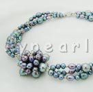 Discount black pearl necklace