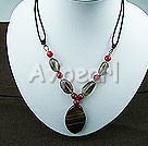 Handmade crystal agate necklace