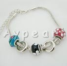 Hademade colored glaze bracelet