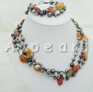pearl and agate sets under $ 20