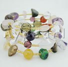 seven colors crystal bracelets
