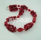 coral and alaqueca necklace