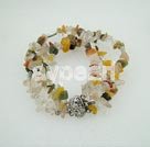 triple strand colorful crystal bracelet under $ 5