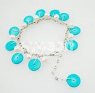 Discount parel en turkoois armband