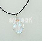 Handmade crystal necklace