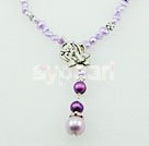 Handmade pearl shell necklace