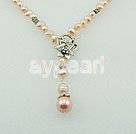Handmade pearl shell necklace