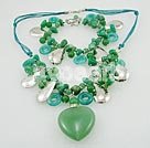 Handmade jade set