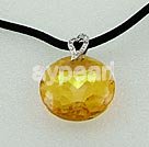 czech crystal pendant