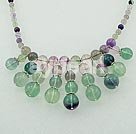 rainbow fluorite necklace