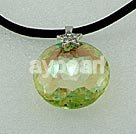 czech crystal pendant