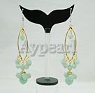 Handmade Amazon stone earring