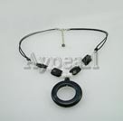 Handmade crystal agate necklace