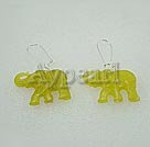 fashion peridot jade earrings