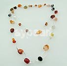 charm agate necklace