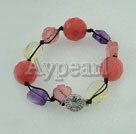 Handmade crystal bracelet