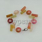 three colored jade bracelet