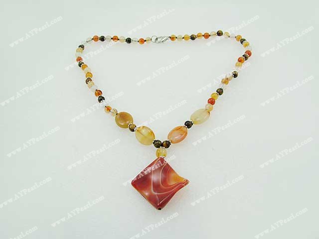 agate necklace