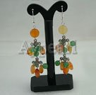 aventurine agate earrings