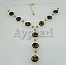 tiger's eye necklace