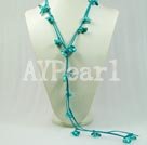 dyed pearl necklace Under $ 8