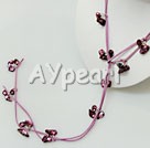 dyed pearl necklace under $ 8