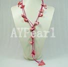 dyed pearl necklace Under $ 8