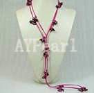 dyed pearl necklace under $ 8