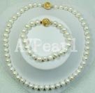 8-9mm white pearl sets