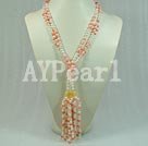 Discount pearl and coral necklace