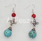 Discount alaqueca and turquoise ball earrings