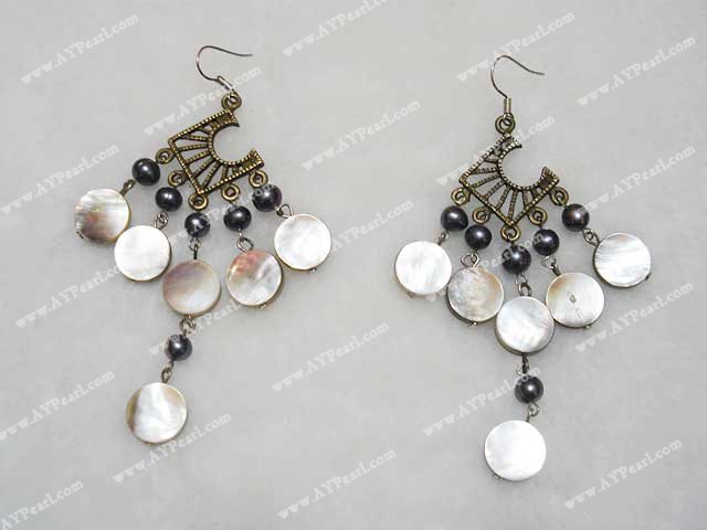 pearl shell earrings