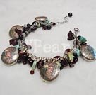garnet and turquoise bracelet Under $ 10