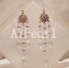crystal vintage earrings under $ 5